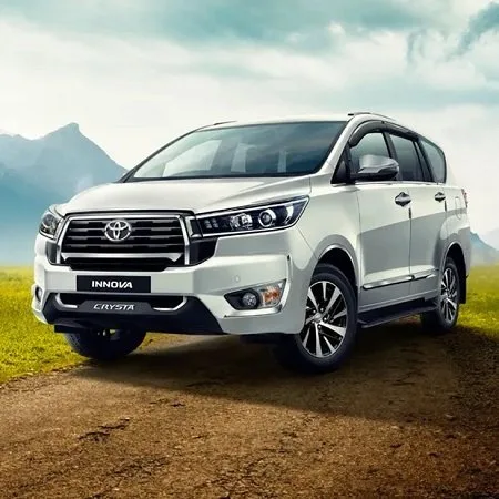 Toyota Innova Crysta — representative image
